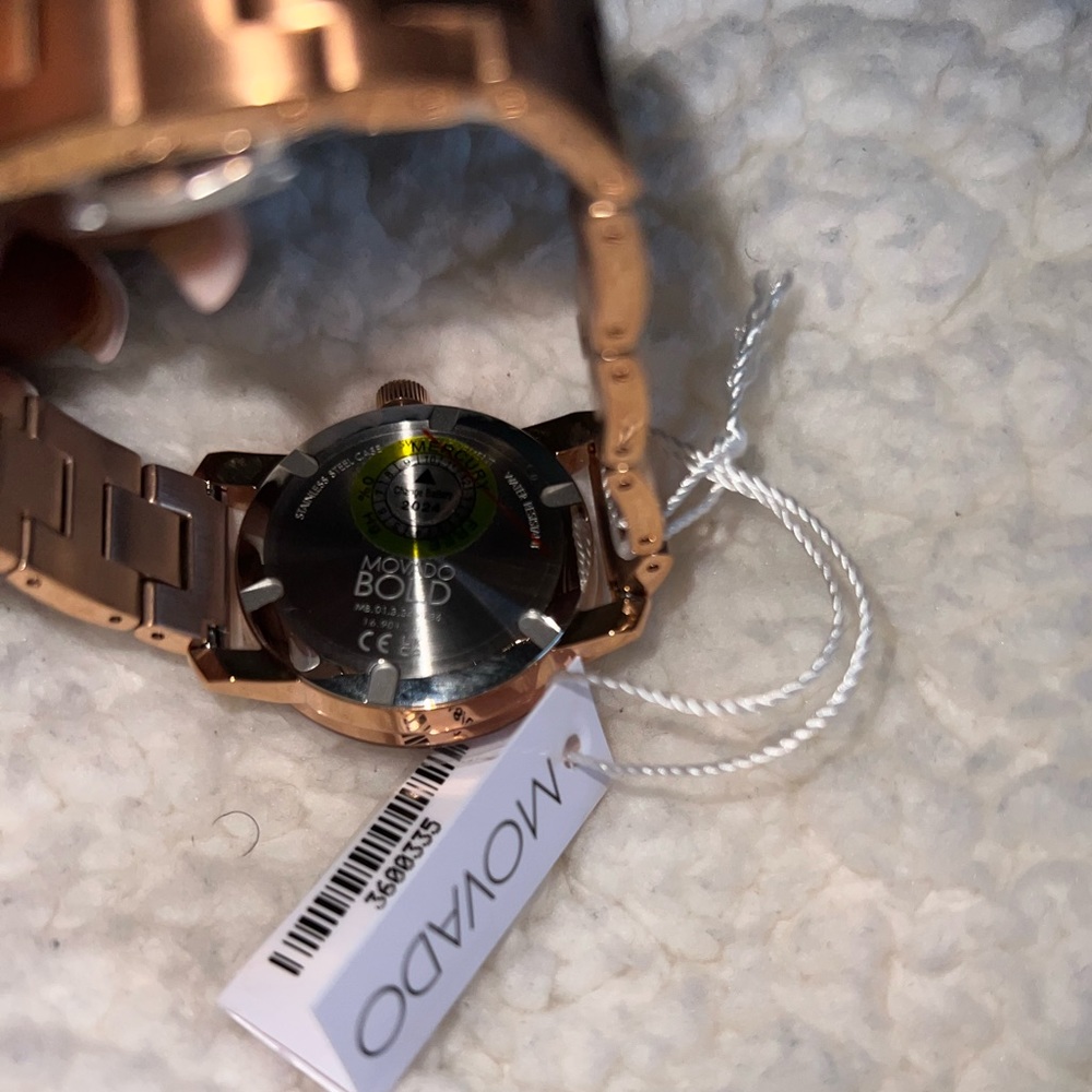 Rose Gold Movado Bold Watch - Picture 6 of 9
